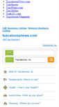 Mobile Screenshot of localbusiness.tuscaloosanews.com